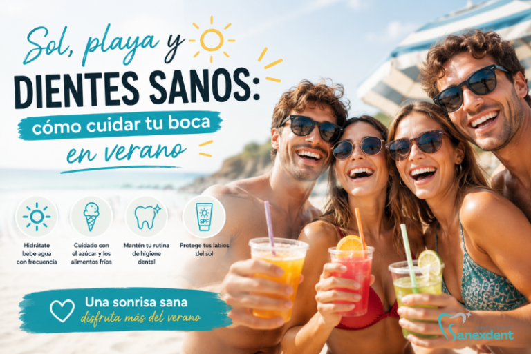 Sol, playa y dientes sanos: cómo cuidar tu boca en verano