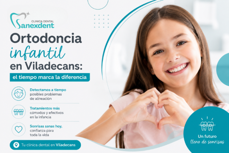 Ortodoncia infantil en Viladecans: el tiempo marca la diferencia